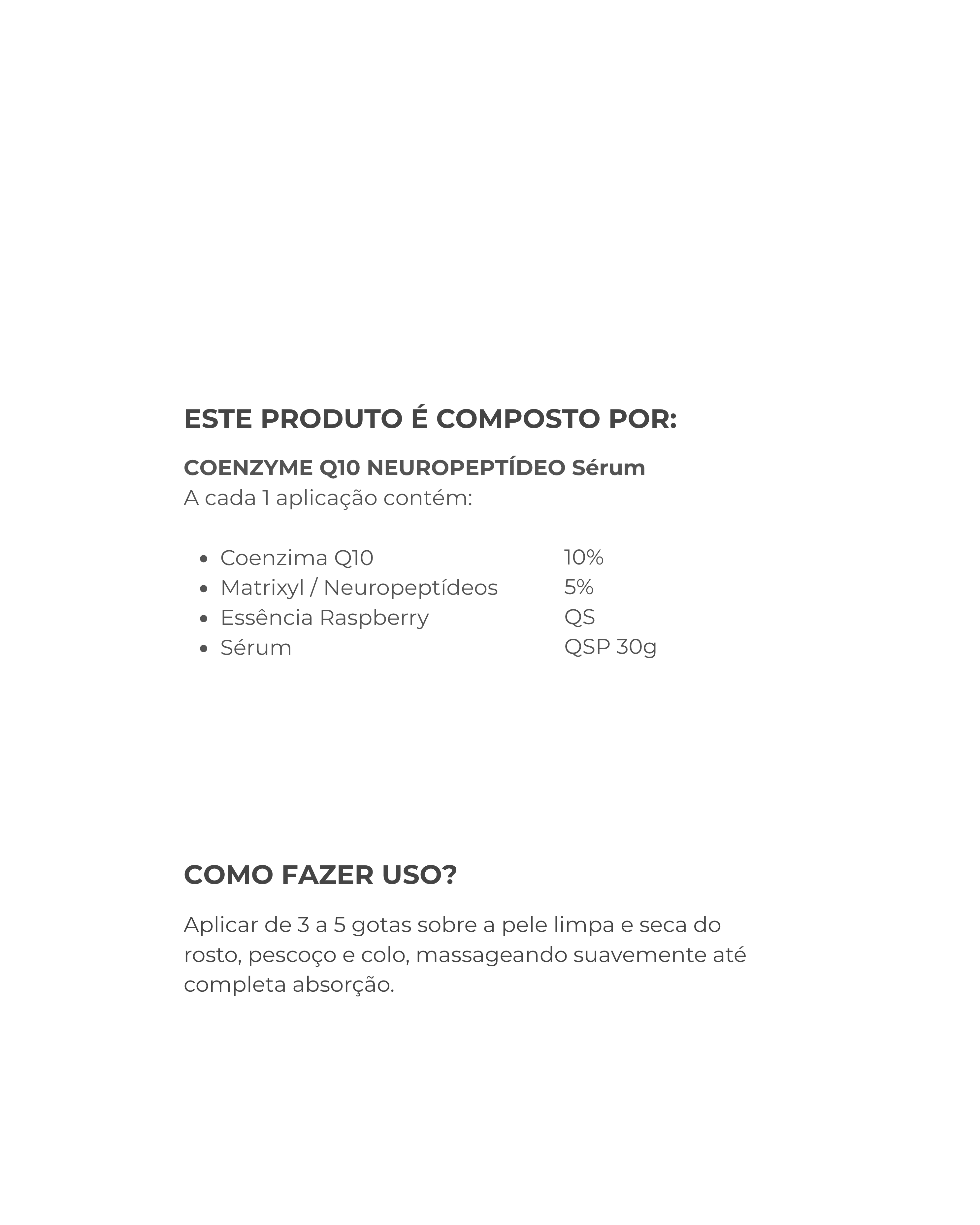 CoQ10 Neuropeptide Serum