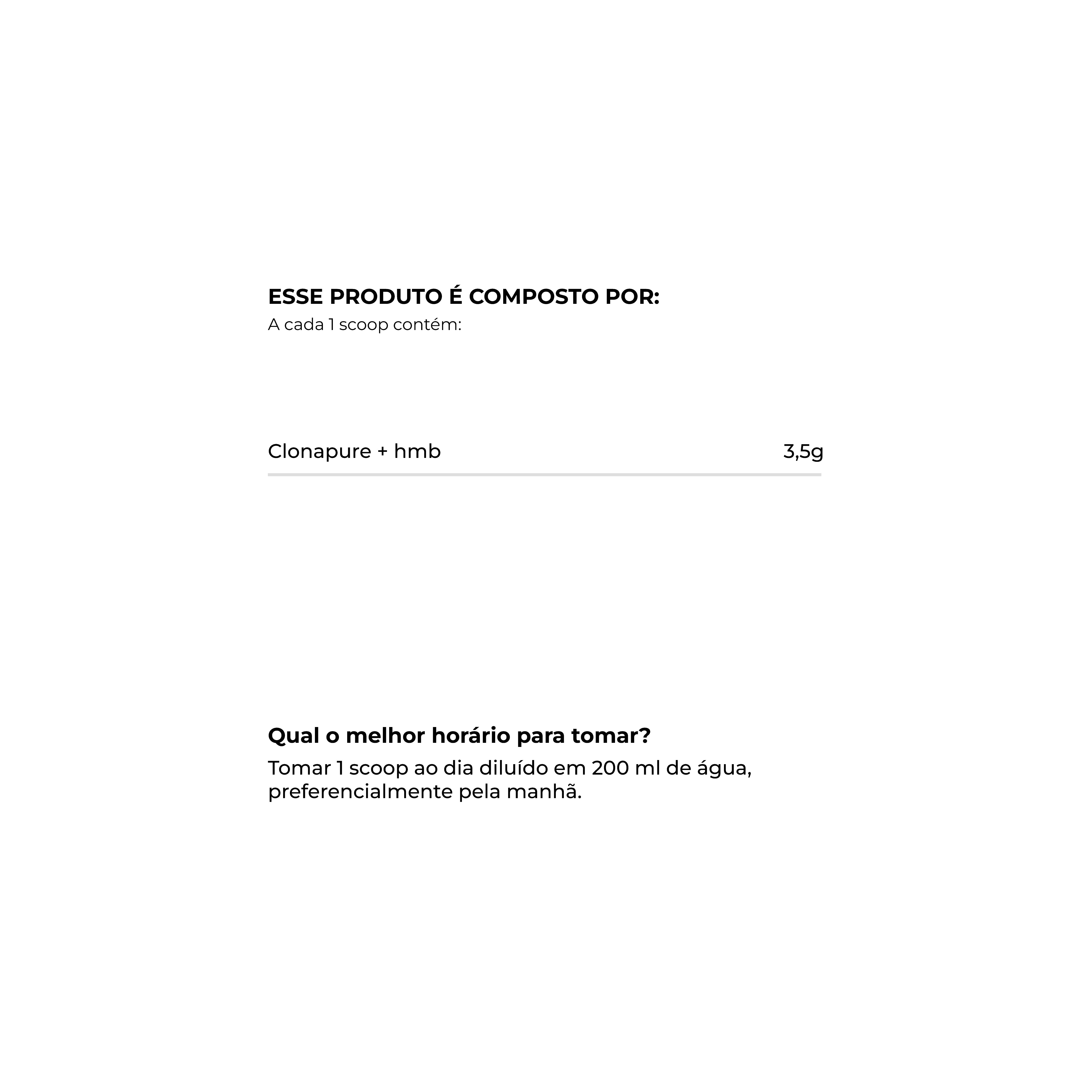 Creatina Clonapure® + HMB