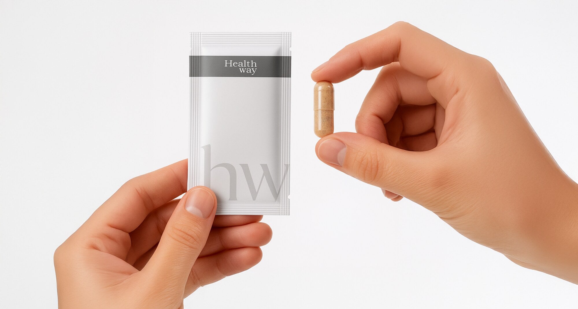 Health Way Nutrition - f&oacute;rmulas personalizadas em sach&ecirc; e c&aacute;psula